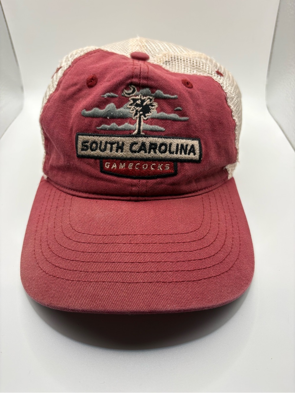 Zephyr South Carolina Gamecocks Palmetto Mesh Trucker Snapback Hat Cap